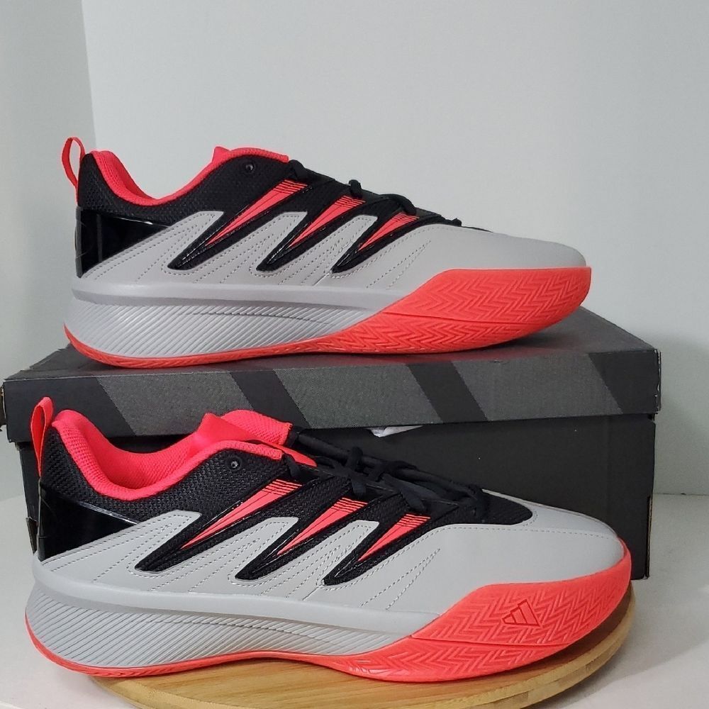Adidas Dame Certified 3 Black Red Basketball Shoes Men’s 11.5 NIB